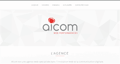 Desktop Screenshot of aicom.fr