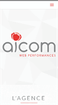 Mobile Screenshot of aicom.fr